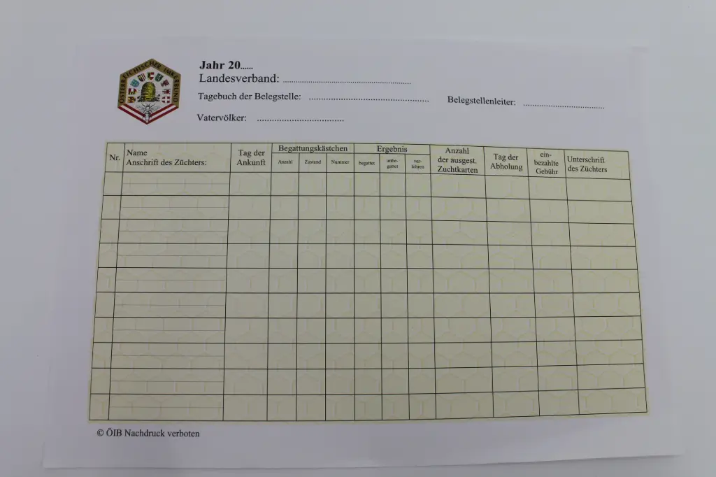 Belegstellenblätter 