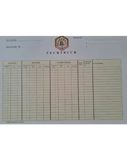 Zuchtbuch  